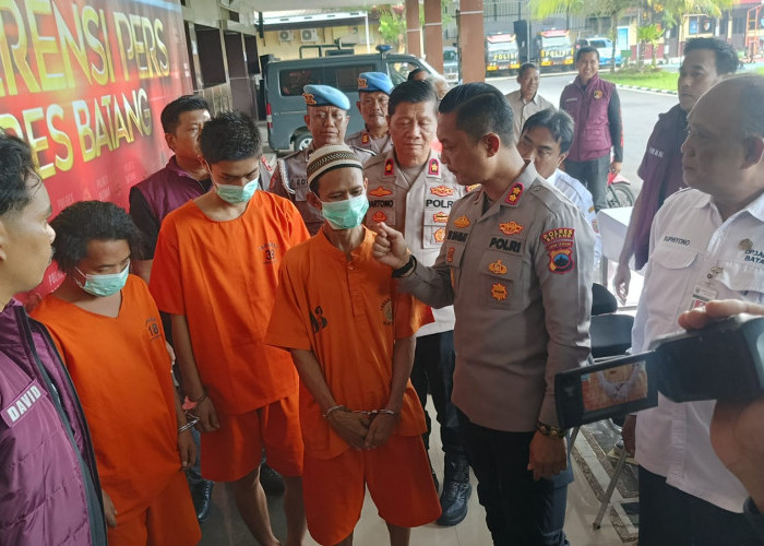 Tiga Anak di Batang jadi Korban Predator Media Sosial, Polres Batang Bekuk Para Pelaku