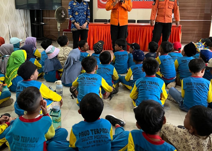 BPBD Kabupaten Tegal Beri Edukasi kepada Siswa Usia Dini 