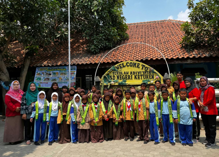 Gandeng DLH Kota Tegal, SDN Keturen 1 Kukuhkan 36 Duta Adiwiyata