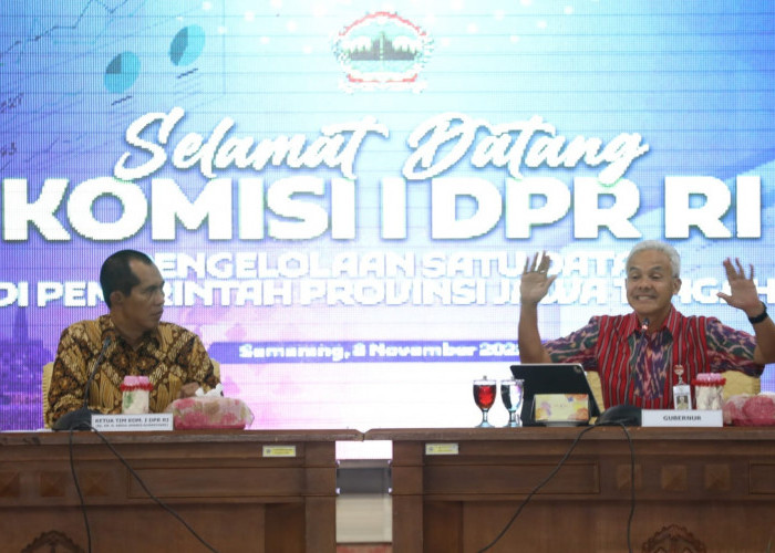Komisi I DPR RI; Satu Data di Jawa Tengah Udah Maju Banget