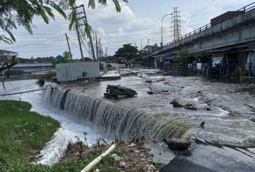 Rob Pesisir Semarang Datang Lagi, Warga Sempat Kocar-kacir Karena Airnya Tinggi Sekali