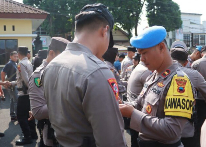 Cegah Judi Online di Kalangan Polisi, Polres Wonosobo Lakukan Pengecekan Gawai Anggota