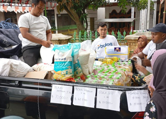 Dinas Koperasi UKM Perdagangan Kabupaten Tegal Gandeng Bulog Gelar GPM