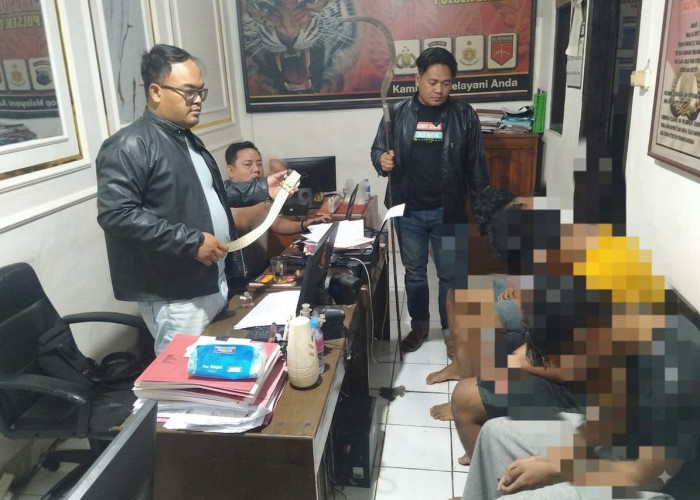 Polresta Batang Gagalkan Dugaan Tawuran, Amankan 7 Anak Bawa Celurit hingga Sabit