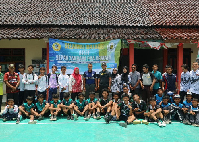 SMK Insan Mulia Kramat Kabupaten Tegal Gelar Pelatihan Sepak Takraw