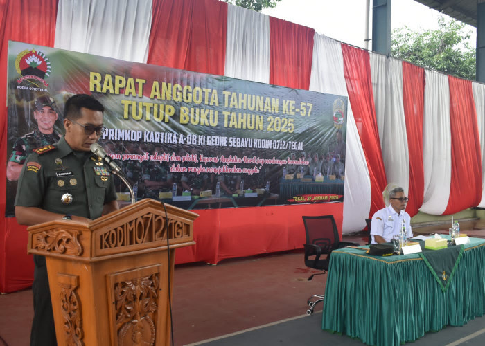 Tunjukkan Kinerja Prima, SHU Primkop Kodim Tegal Melonjak 