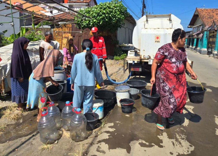 Kemarau Menggila, Ribuan Warga di Kabupaten Tegal Krisis Air Bersih