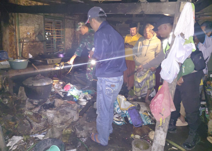 Kebocoran Gas Diduga Picu Kebakaran Dapur di Puring, Pria 41 Tahun Terluka
