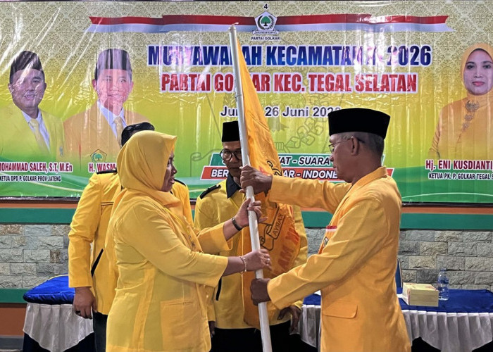 Eni Kusdianti Menang Aklamasi dalam Muscam PK Golkar Tegal Selatan 2026