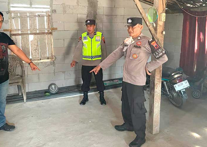 Nekat Dorong Motor Curian Menuju SPBU, Seorang Pria Dibekuk Polisi