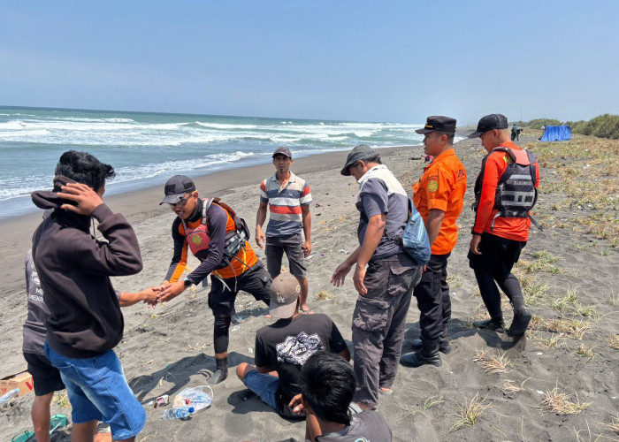 Warga Ambal Hilang di Pantai Entak Kebumen, Tim SAR Gabungan Lakukan Pencarian