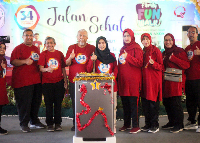 Jalan Sehat HUT ke-34 RSU Islam Harapan Anda Bertabur Hadiah