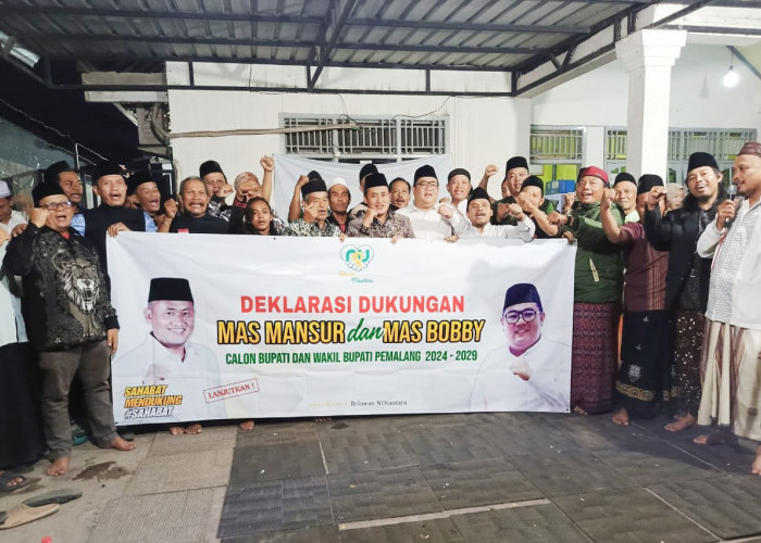 Dukungan untuk Mansur-Bobby di Kabupaten Pemalang Bermunculan