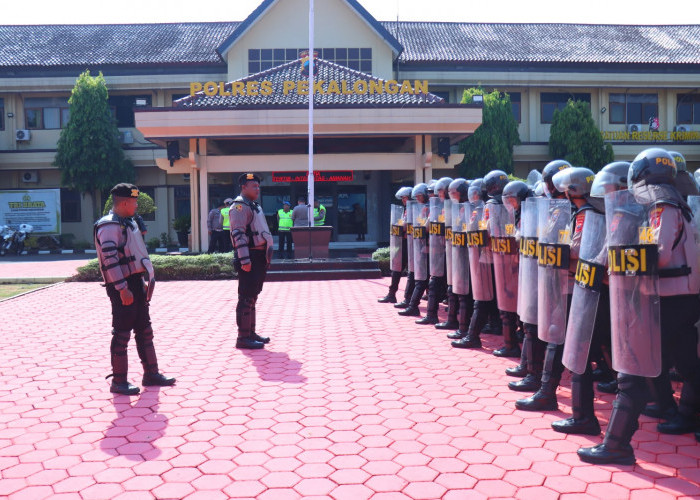 Jelang Pilkades Pekalongan, Polres Siapkan Ratusan Personel Hadapi Potensi Gangguan Kamtibmas