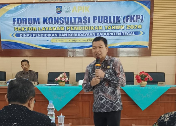 Dikbud Kabupaten Tegal Gelar Forum Konsultasi Publik Bahas Kebijakan Pelayanan