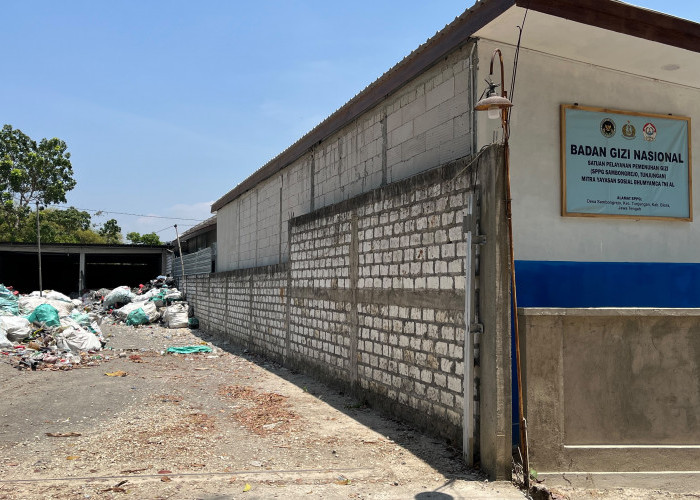 Aneh Tapi Nyata! Dapur MBG di Blora Bersanding Tempat Sampah Aktif