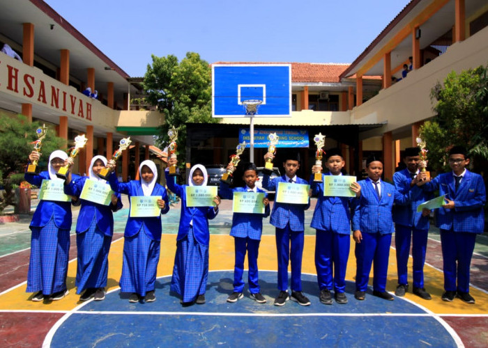 Keren! SMP Ihsaniyah Borong Juara MAPSI Tingkat Kota Tegal