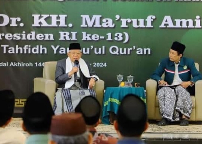 Ulama Beri Warna dan Tak Abai Politik, Pesan Ma’ruf Amin saat Kunjungi Ratusan Kiai di Kudus