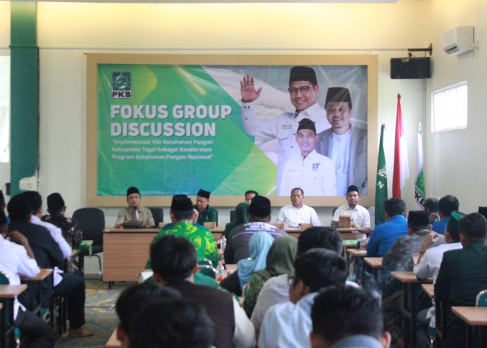 Jaga Ketahanan Pangan di Kabupaten Tegal, PKB Gelar FGD