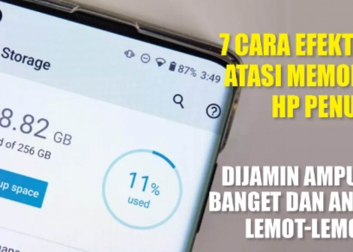 7 Cara Mengoptimalkan Memori Hp Android agar Tidak Lemot