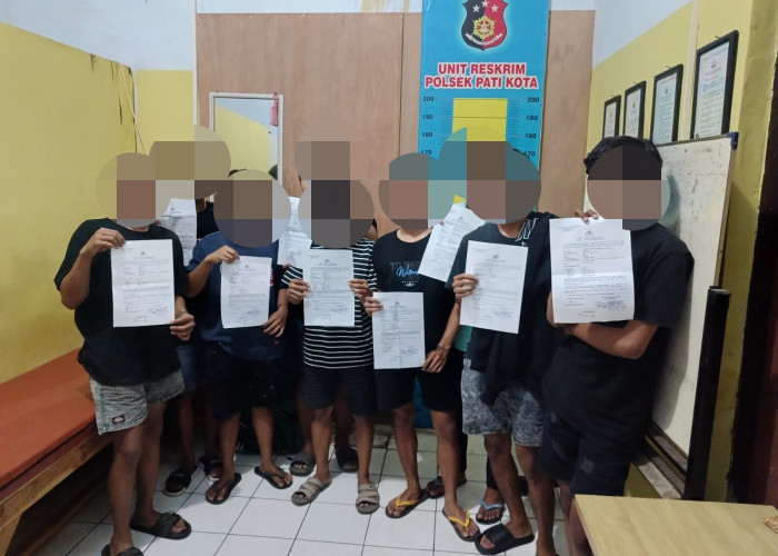 Komplotan Remaja Balapan Liar di Pati Diobrak Polisi, Tenggak Miras Sebelum Geber Motor