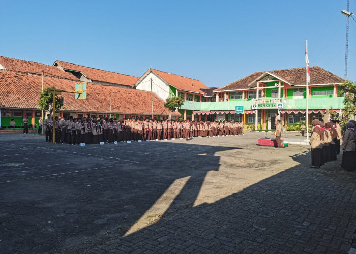 SMK Peristek Pangkah Kabupaten Tegal Peringati Hari Pramuka ke-63