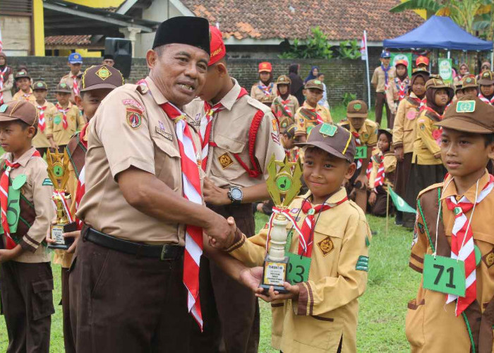 Ratusan Anggota Pramuka Purworejo Ramaikan Pesta Siaga Kwarran Pituruh