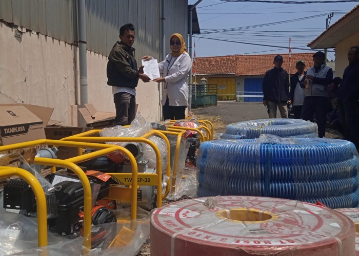 511 Hektare Lahan Pertanian Batang Kekeringan, Pemkab Salurkan 114 Pompa Air
