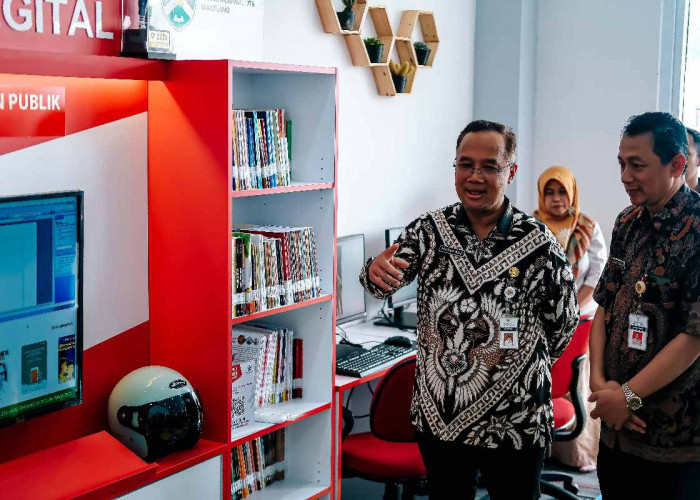 Dukung Literasi, Terminal Tipe A Tidar Kota Magelang Sediakan Pojok Baca Digital