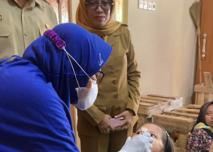 800 Anak di Desa Wanarata Kabupaten Pemalang Jadi Target Imunisasi Polio