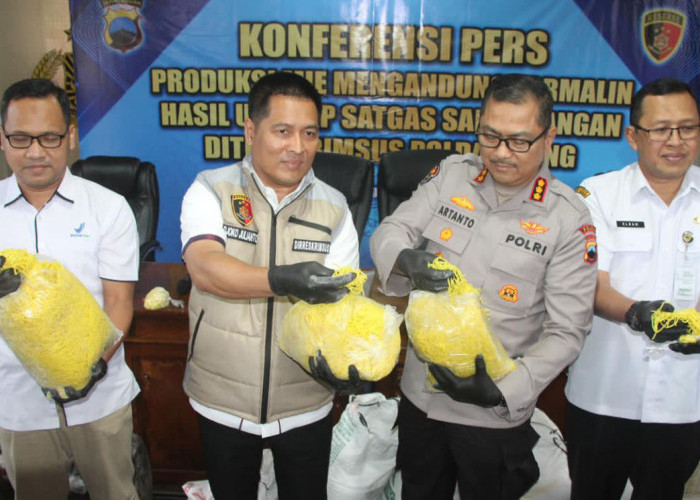 Polda Jateng Bongkar Produksi Mi Basah Berformalin di Boyolali, Kapasitas Capai 1,5 Ton per Hari