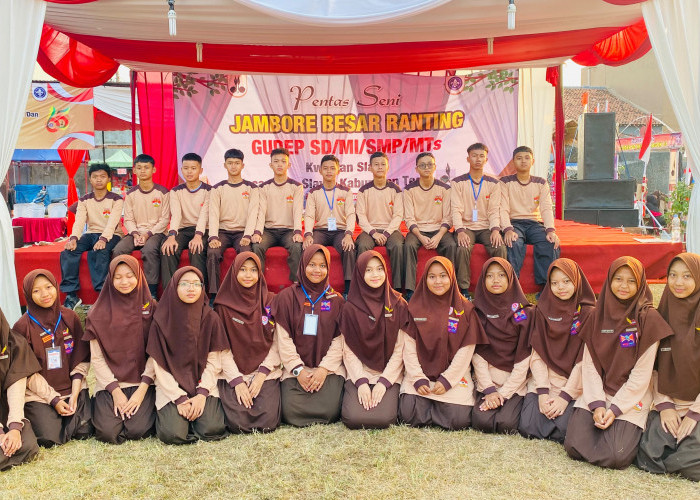 Membanggakan! Pramuka SMP IT Luqmanul Hakim Berjaya di Jambore Ranting Slawi 2026