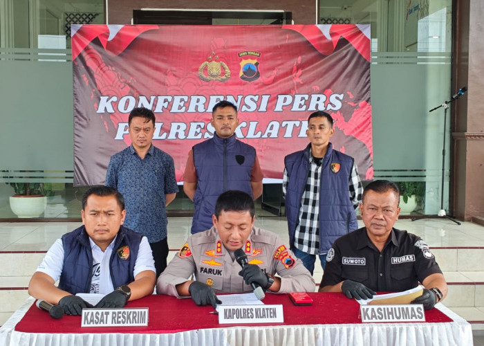 Perbedaan Kelompok, Empat Pelaku Aniaya Pelajar dengan Clurit di Prambanan Ditangkap Satreskrim Polres Klaten