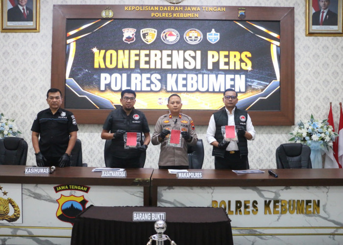 Polres Kebumen Ungkap 4 Kasus Obat Keras Ilegal, 1.237 Pil Disita