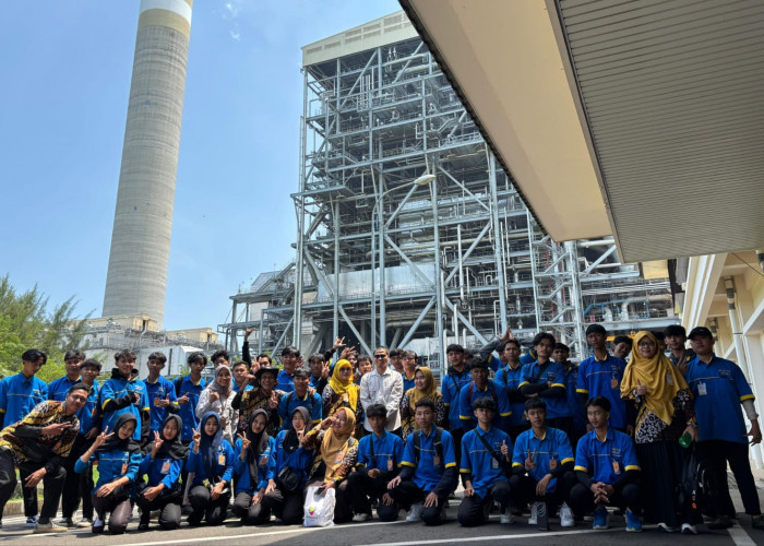 BEST Class, Puluhan Siswa SMA Bakti Praja 2 Diajak Masuk PLTU Batang