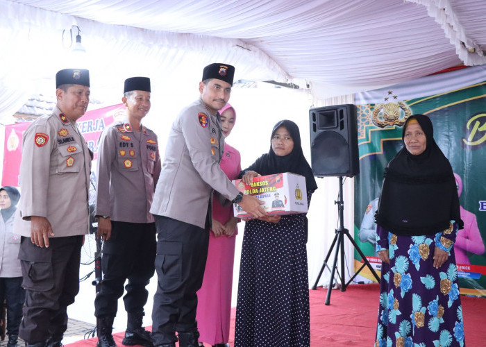 Ramadan Momen Dekatkan Masyarakat, Polres Jepara Rajin Gelar Aksi Sosial