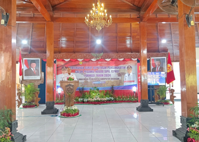 Pengangkatan 139 CPNS Grobogan, Proses Pendaftaran hingga Penyerahan SK Berbentuk Digital