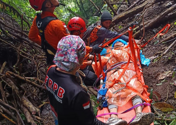 Update Pendaki Gunung Muria Kudus yang Terperosok ke Jurang, Korban Trauma dan Patah Kaki