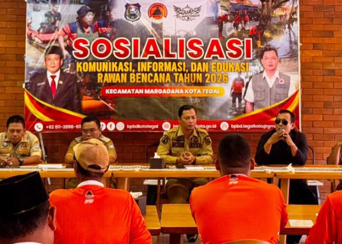 35 Relawan Squads Tangguh Margadana Kota Tegal Dibekali Pengetahuan Kebencanaan