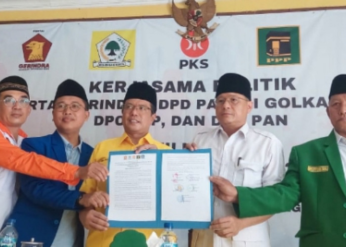 Jelang Pilbup, Partai Golkar Kabupaten Tegal Berkoalisi dengan 4 Parpol