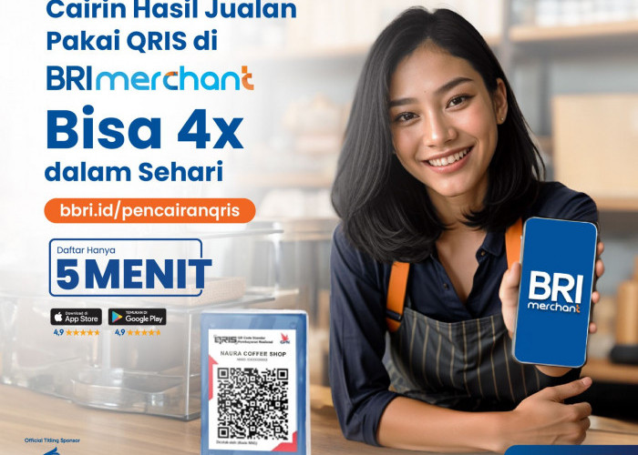 BRIMerchant Permudah Pengusaha, Dana Cair Hingga 4 Kali Sehari