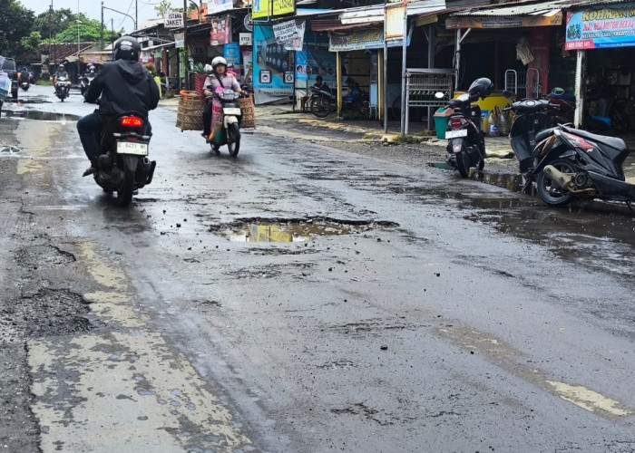 Jalan Raden Fatah Batang Rusak Parah, DPUPR Sebut Aset Milik KAI