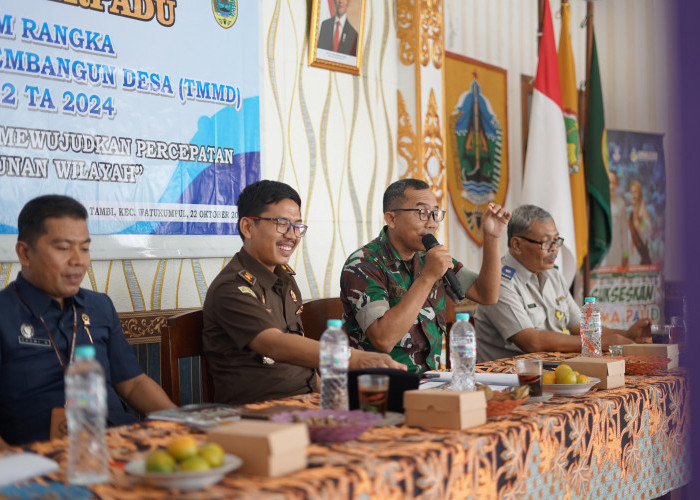 Sasaran Nonfisik TMMD Kodim Pemalang, BPN Sosialisasi PTSL