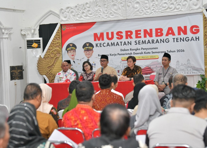 Wakil Wali Kota Semarang Sampaikan 5 Pokok Kebijakan Pembangunan Kota pada Musrembang tingkat Kecamatan