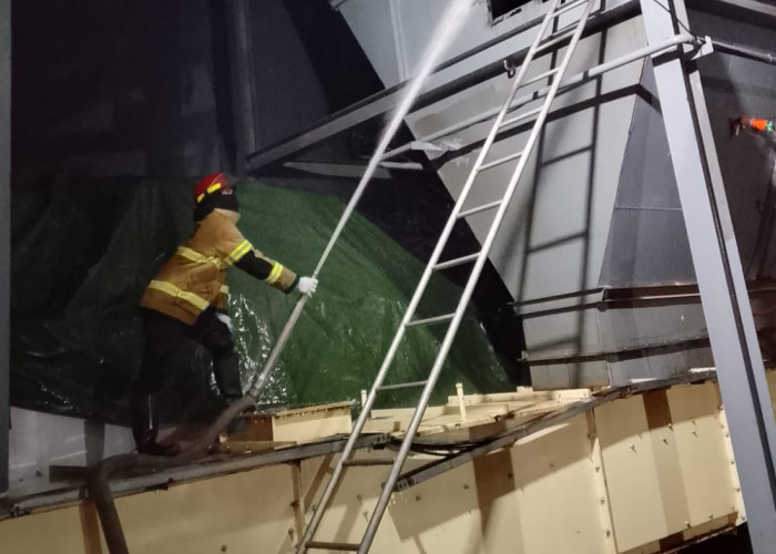 Terulang, Pabrik Wood Pellet PT SGS Kebakaran Lagi di KITB Batang, Dua Pekerja Luka