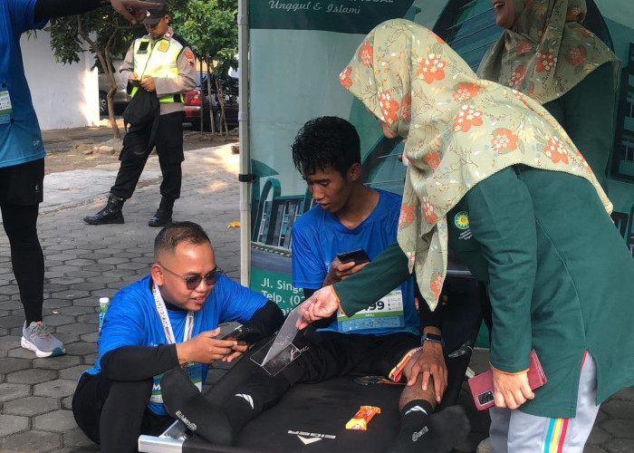 Jadi Official Medical Partner Tegal Running 2026, RSI PKU Muhammadiyah Tegal Kawal Keselamatan Pelari   