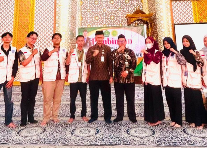 Mahasiswa KKN UMUS Brebes di Pagerbarang Tegal Sukseskan Pembinaan dan Santunan Anak Yatim Piatu