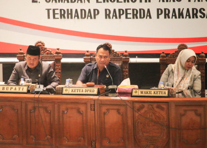 DPRD Kabupaten Pemalang Gelar Rapat Paripurna dengan Dua Agenda, Jawaban   Legislatif dan Eksekutif