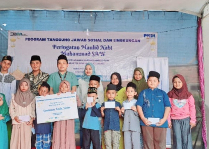 PNM Bangun Karakter Islami Anak di 59 Titik Ruang Pintar 