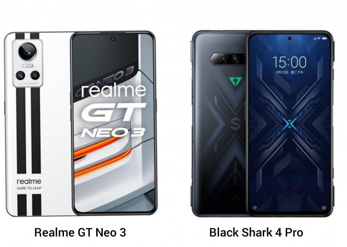 Black Shark 4 Pro vs Realme GT Neo 3 Hp Terbaru 2024, Mana yang Lebih Unggul?